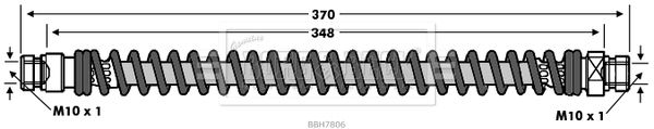 BORG & BECK Jarruletku BBH7806